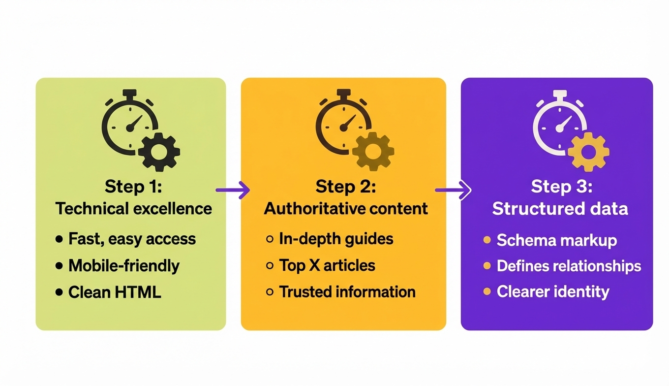 the 3 core pillars of LLM retrieval
