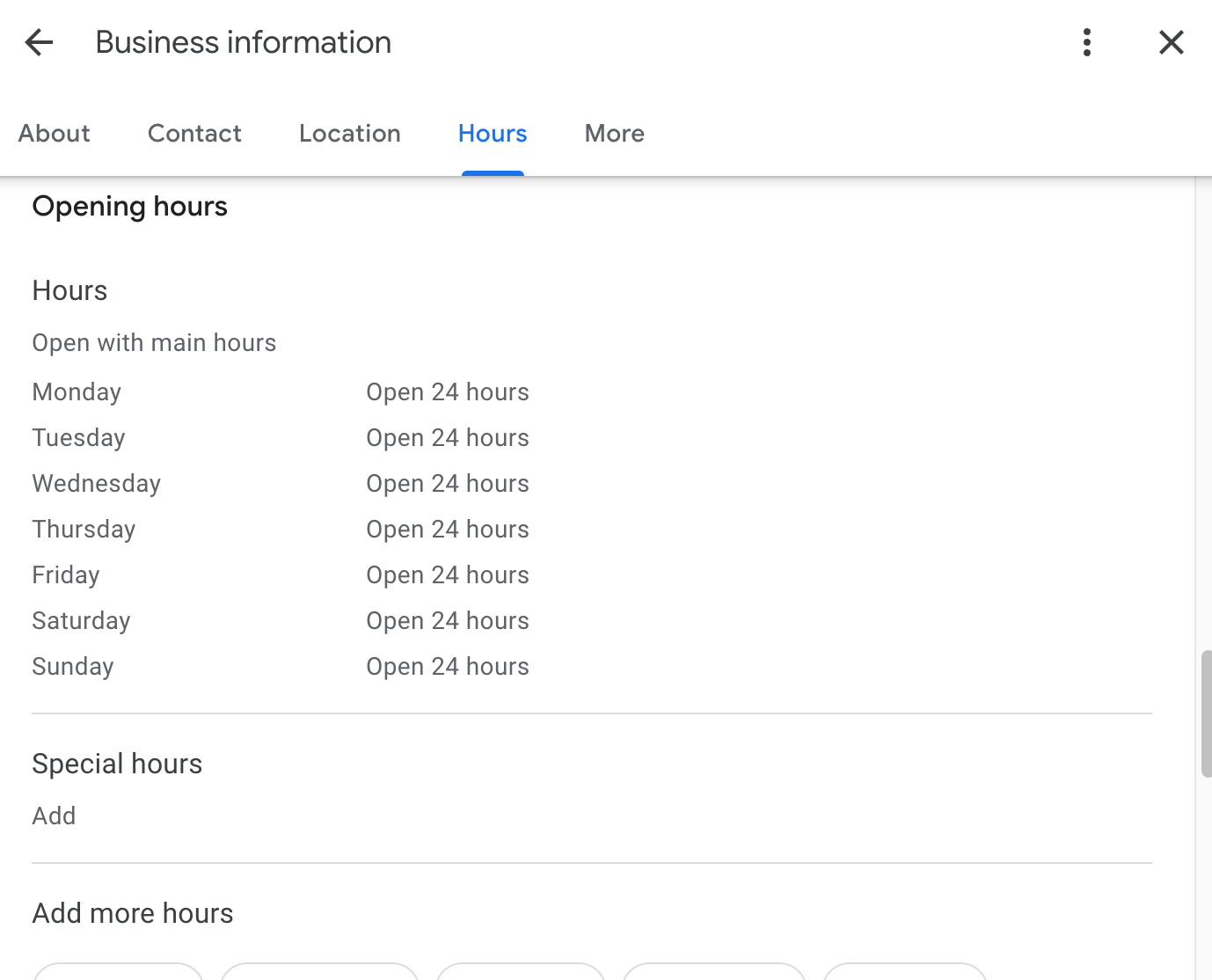 advanced Google search to audit business name, address and phone number listings