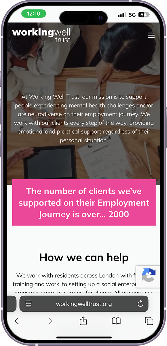3x organic traffic for a local charity